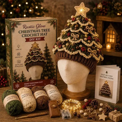 🎄Sada na háčkovanie vianočných čiapok svojpomocne