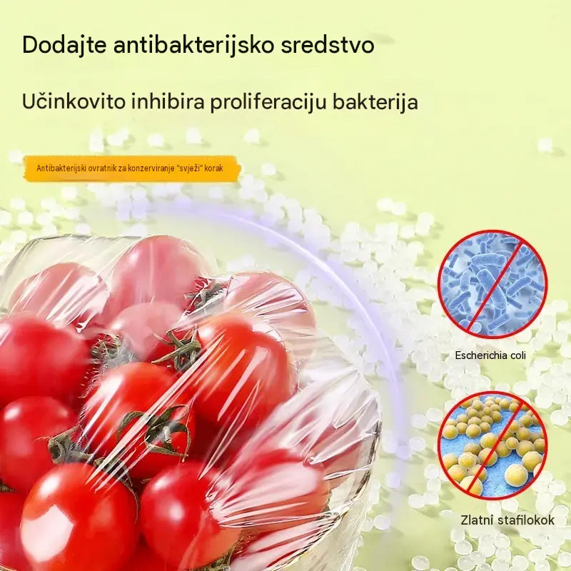 🥗✨ 450 jednokratnih poklopaca za hranu | Fleksibilni poklopci za tanjure, zdjele i posude