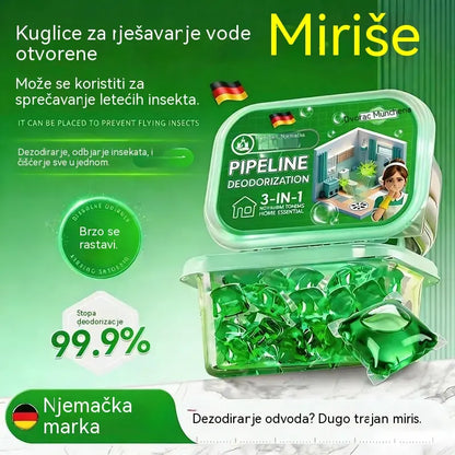 Dvije kutije (100 kapsula) za samo 24 eura — 🔥🎉 Bio-enzimske kapsule za uklanjanje mirisa kanalizacije.