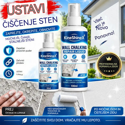 🏆100 ml + 50 ml (2 steklenički) 💥 Tekoče sredstvo za popravilo in utrjevanje sten – združuje funkcije polnjenja, tesnjenja in utrjevanja v enem izdelku.
