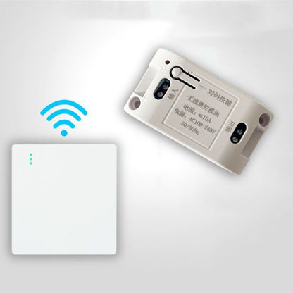⚡💡【Spínač*1+prepínač*1】Spínač bezdrôtového diaľkového ovládania | Inteligentný bezdrôtový prijímač s dvojitým ovládaním
