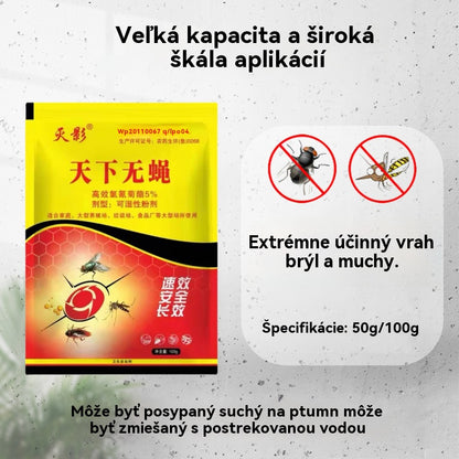 🦟【6 vrecúšok】Špeciálne navrhnuté na ničenie komárov a múch na farmách, jedno balenie zabíja blchy/kobylky/šváby/muchy/komáre!