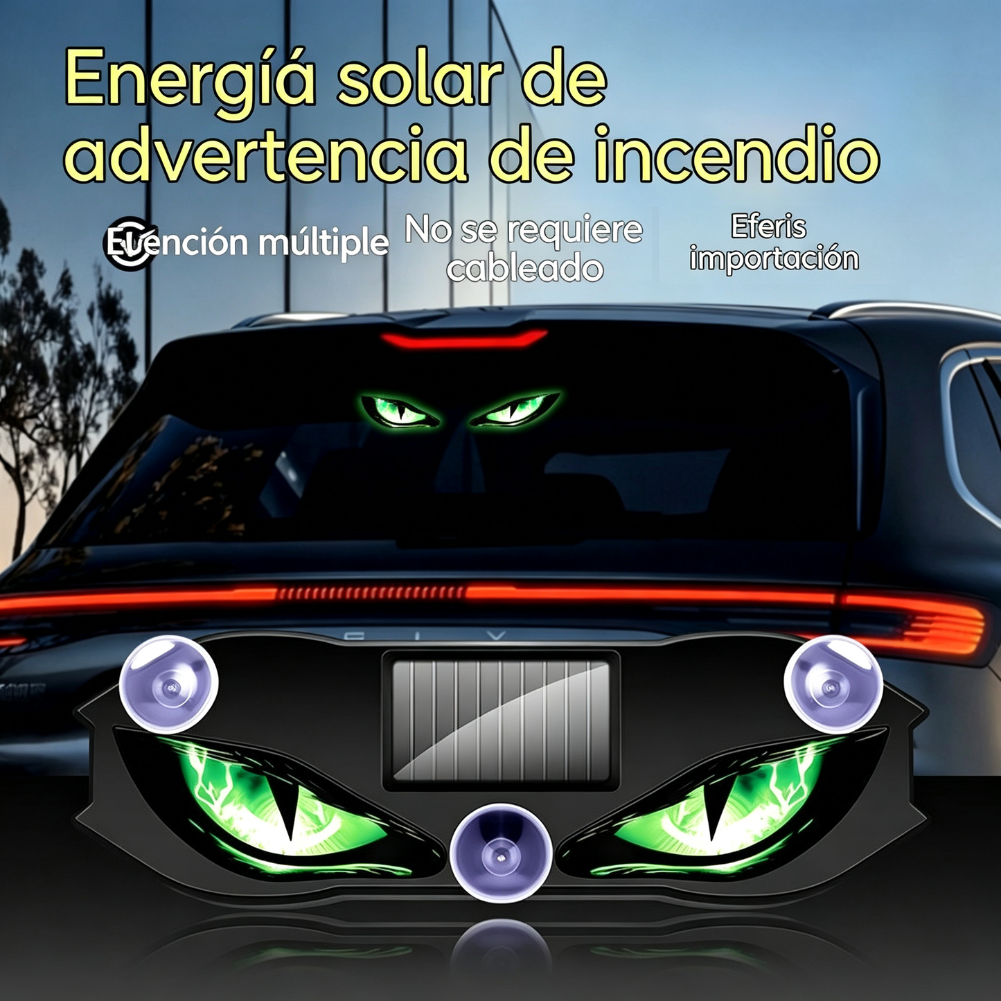 【Kupite 1, dobite 1 gratis】🚗👀 Solarna LED opozorilna lučka za avto | Pritegnite vso pozornost in povečajte varnost vožnje - brezžična, z avtomatskim zaznavanjem in univerzalno uporabo ✨