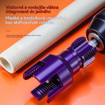 🧰⚙️【18.7mm/24mm】Nástroj na odvíjanie vnútorných a vonkajších závitov na vodovodných rúrkach