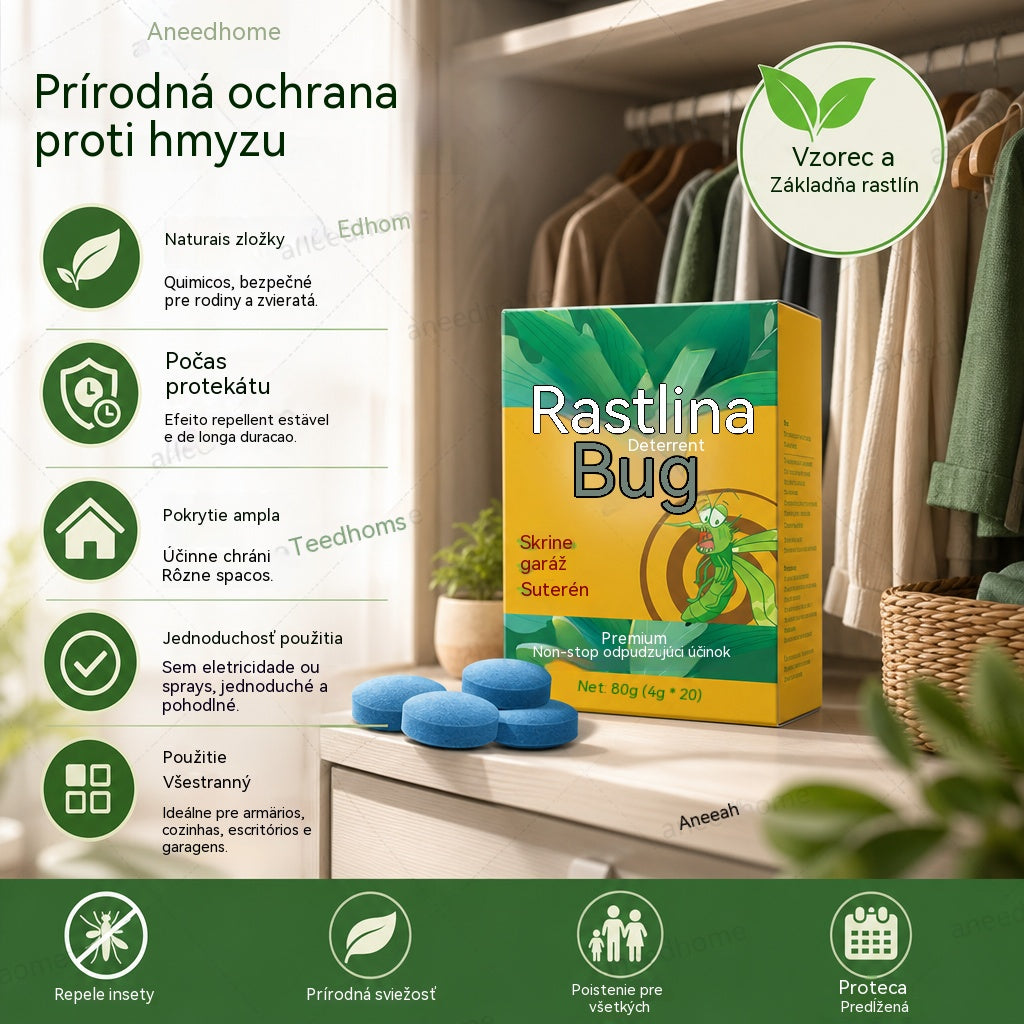 2 krabice 【40 kusov】 🏠🛡️ 50% ZĽAVA – Viacúčelový repelent proti škodcom | Bezpečný pre domácich miláčikov a zvieratá bez jedu & účinný vnútri aj mimo domu 🐾✅